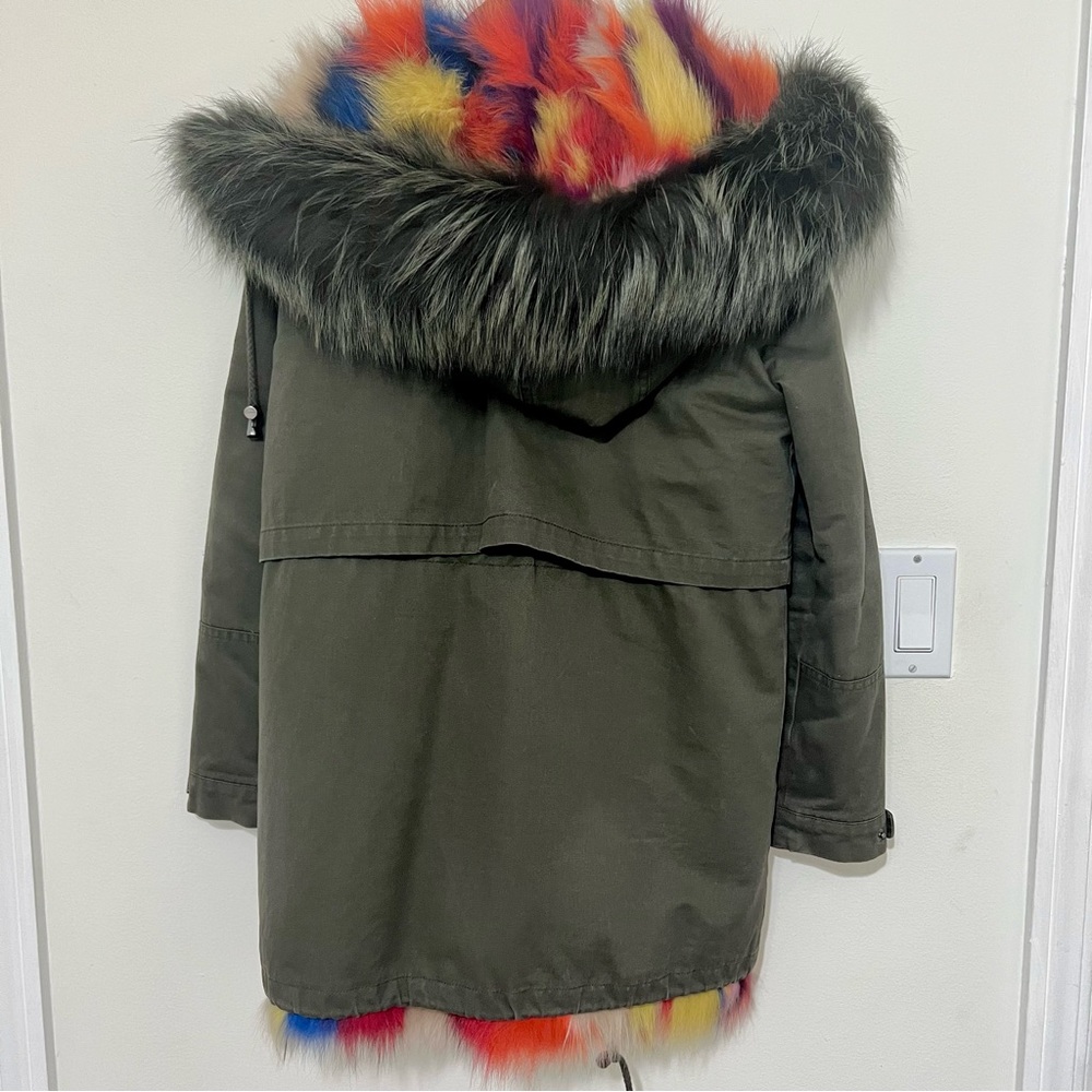 Jocelyn Fox Fur Lined Parka XS